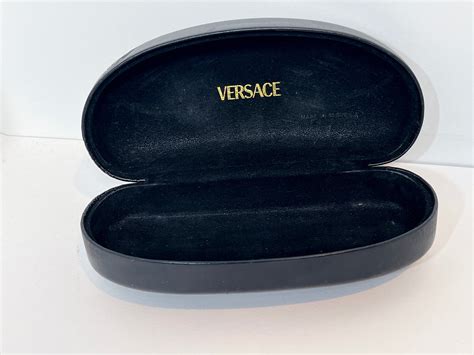 caso versace|versace case for glasses.